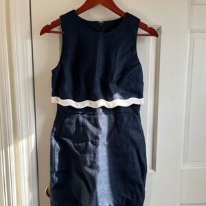 Linen J. Crew dress